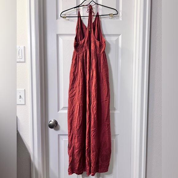 ⭐️Free People Embroidered Elaine Maxi Slip/Dress - Picture 6 of 10